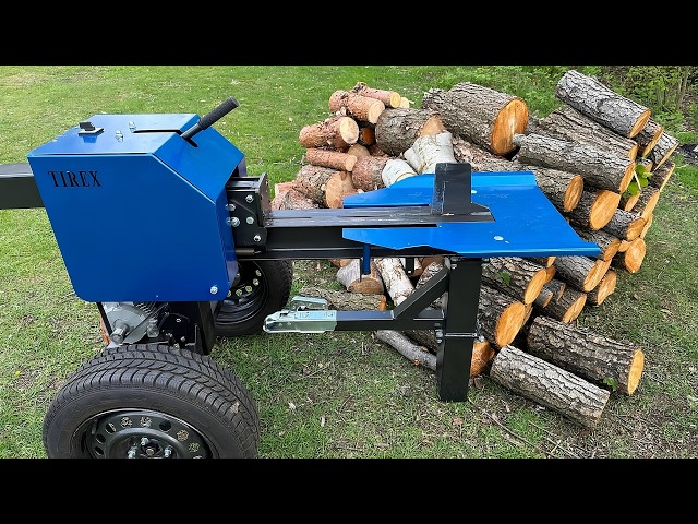 Fastest Automatic Firewood Processing Machine | Homemade Modern Wood Cutting Chainsaw Machines