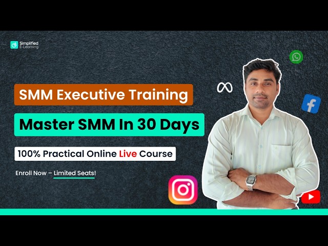 Master SEO in 30 Days – SEO Executive Online Course Starting Sep 28th | Enroll Now – Limited seats