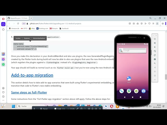 Flutter Upgrading pre 1.12 Android Projects and Fixing Package Dependancy Errors