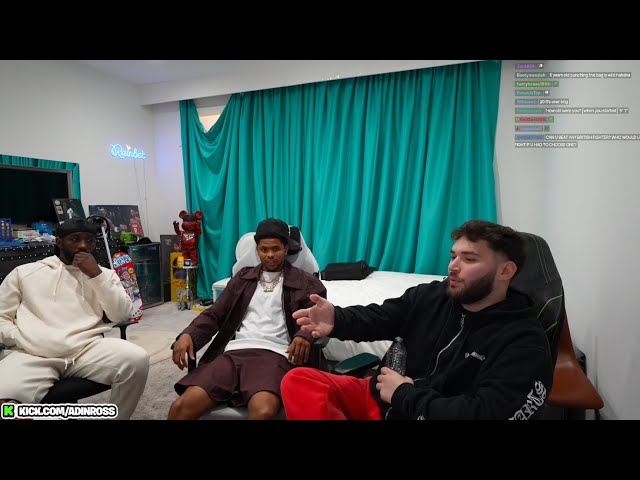 ADIN ROSS X SHAKUR STEVENSON X TERENCE CRAWFORD KICK STREAM