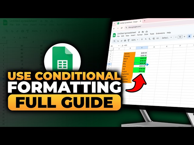 How To Use Conditional Formatting in Google Sheets (2026) | BEST FULL GUIDE | NO Yapping & EASY