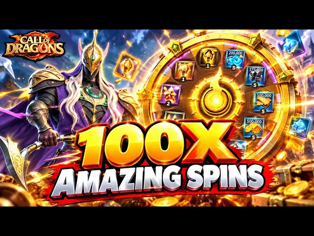 call of dragons - THANATIL 100x wheel spin & I did not get cooked