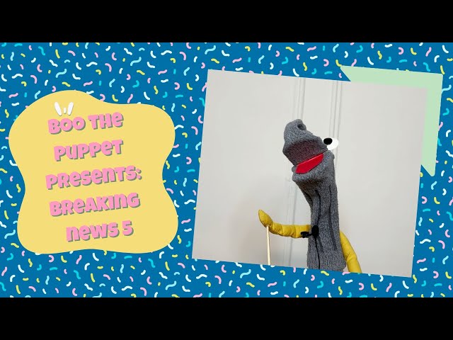 Boo the Puppet Presents: Breaking News 5 — Now With Silly Sponsors 📰