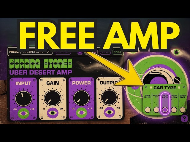 Free Guitar Amp Sim That Actually Feels Different - Burning Stones Amp Plugin