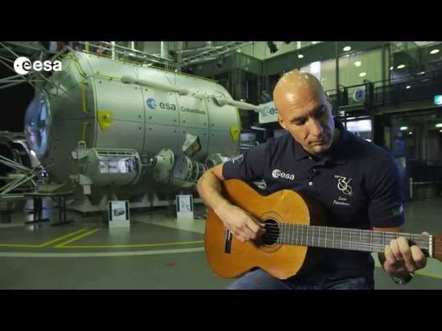 Luca Parmitano guitar solo