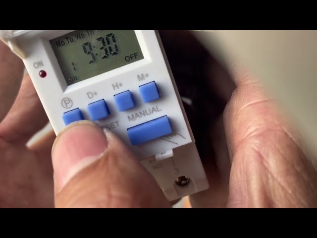 How to set the EMX timer on the Lift Master Operator!