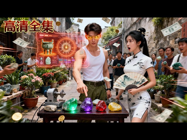 guy nobody believed in opened 5 top-grade imperial green jade. A female CEO wants to marry him.