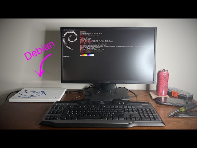 Reviving an EoL Chromebook with Debian Linux