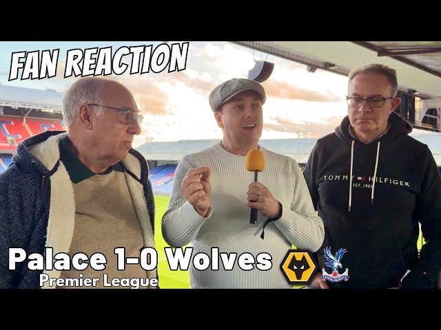 SELF DESTRUCT 😣 Crystal Palace 1-0 Wolves Instant Fan Reaction | Premier League