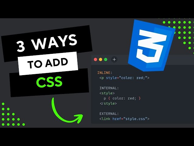 3 Ways to Add CSS - Which One is Best?
