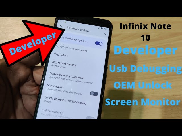 Infinix Note 10 Pro developer Options find How to enable Hindi Urdu