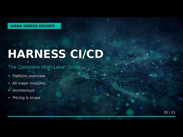 Harness CI/CD — The Complete Guide | Modules, Architecture, Pricing & More