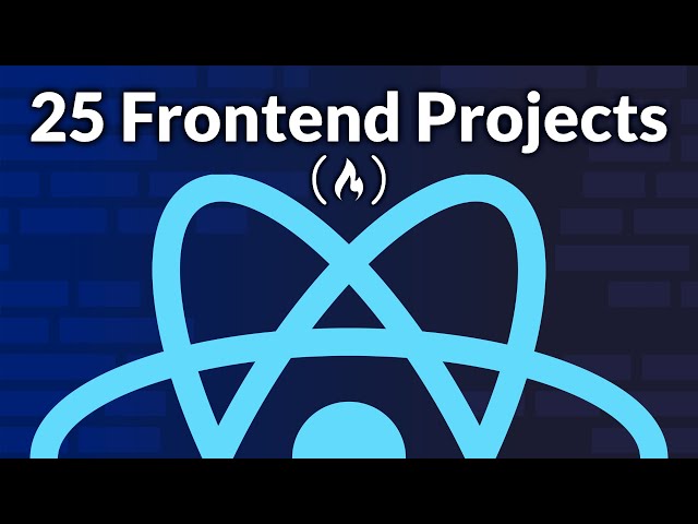 Build 25 React Projects – Tutorial