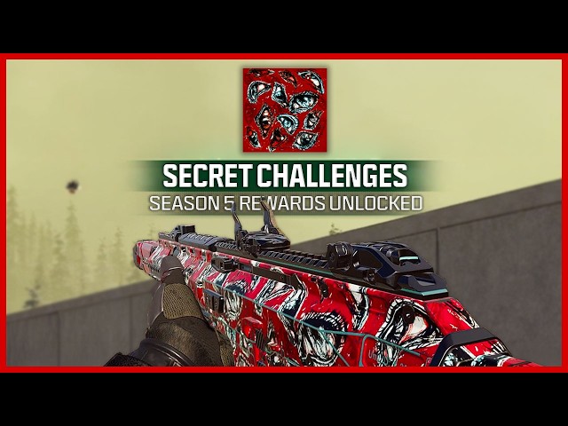 SECRET Challenges & Rewards in Warzone for Season 5! (FREE Camo, Charms, Emblem & Calling Card)