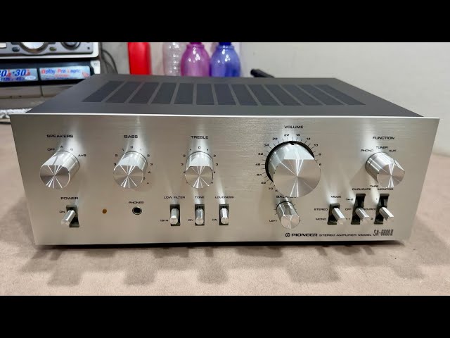 PIONEER SA-6800II SA-7500II STEREO AMPLIFIER Maintenance Repair Restoration 1