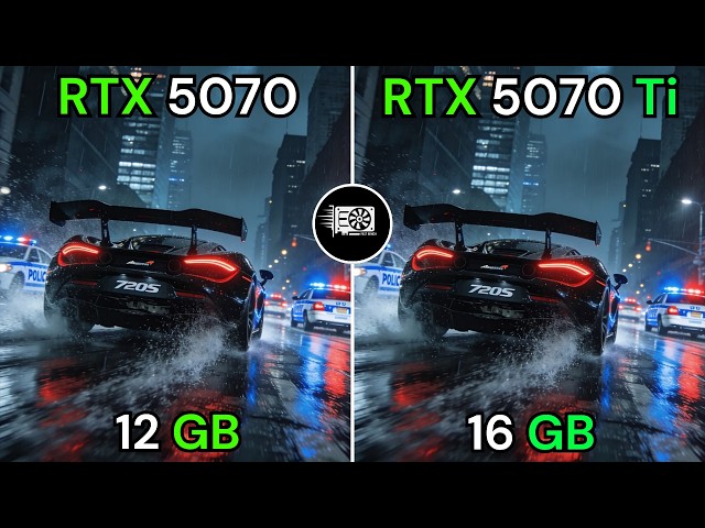 RTX 5070 VS RTX 5070 Ti+ R7 9800X3D | TEST IN 20 GAMES