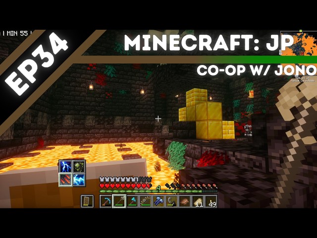 Let's Play Minecraft: Jonopack (BLIND) Co-Op w/ Jonoman - Episode 34