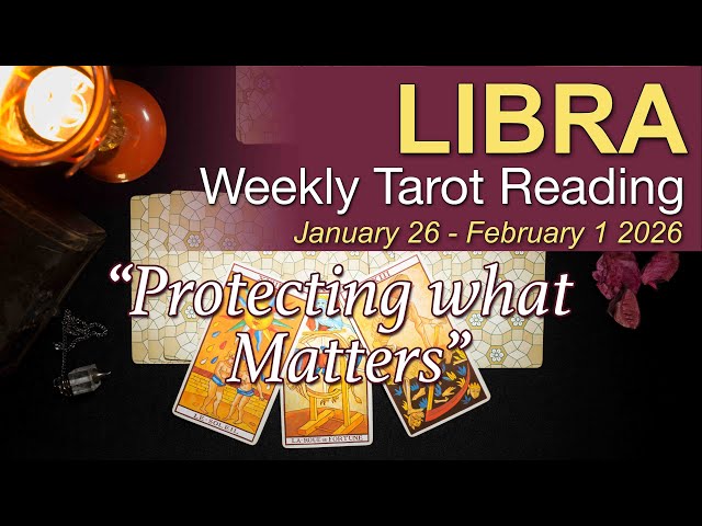 LIBRA Weekly Tarot ‘CHOOSING THE HIGHER PATH!’ | Intuitive Spiritual Guidance | Jan 26 – Feb 1 2026