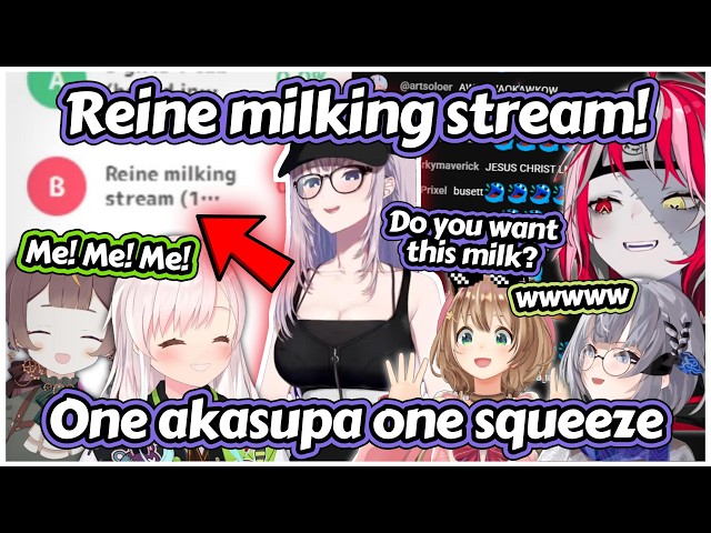 Reine Milking Stream Answer Broke Everyone [Hololive ID]