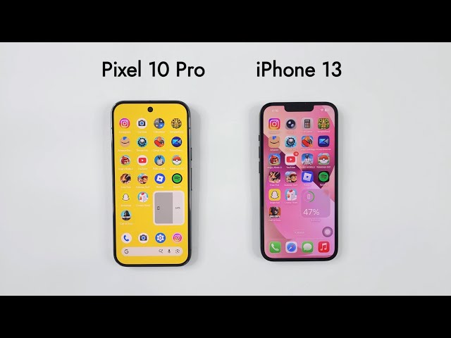 Google Pixel 10 Pro vs iPhone 13 - SPEED TEST!