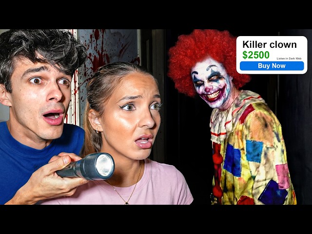 We Bought A Clown Off The DARK WEB! (bad idea)