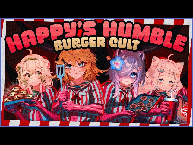 【HAPPY'S HUMBLE BURGER CULT】The Sloppies franchise expands【Dokibird】