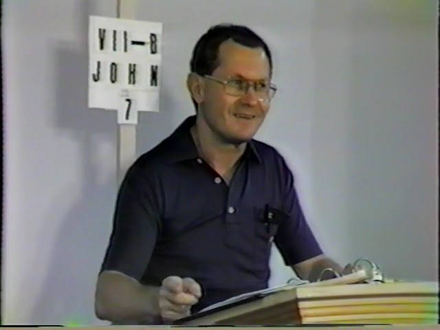 John 9–10, taught by L. A. Mott, Jr. (L. 7)