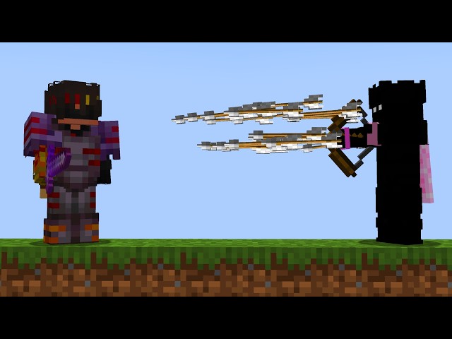 Make Minecraft's CHEAPEST Arrow Railgun!