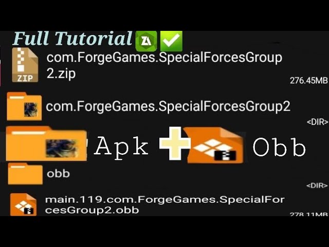 how to merge Apk+Obb full tutorial using ZArchiever