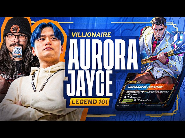 This new Aurora color combo in Jayce is insane Ft. Villionaire | Riftbound Legend 101