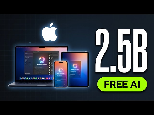 Apple Explained in 4 Minutes | Private AI on 2.5 Billion Devices (M5, PCC, Siri)