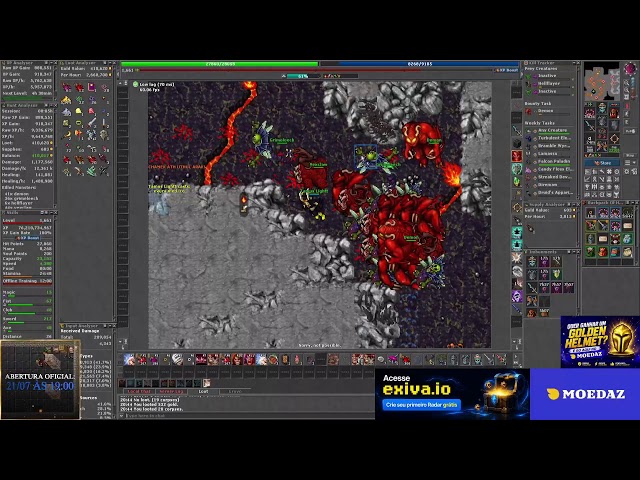 ( TIBIA GLOBAL ) RAPID RESPAWN E TENTATIVAS DE OTIMIZAR TASKS