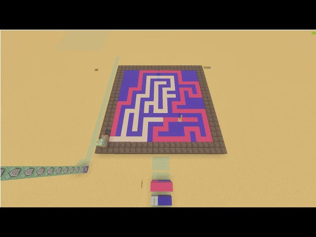 Maze Generator in Minecraft Bedrock!
