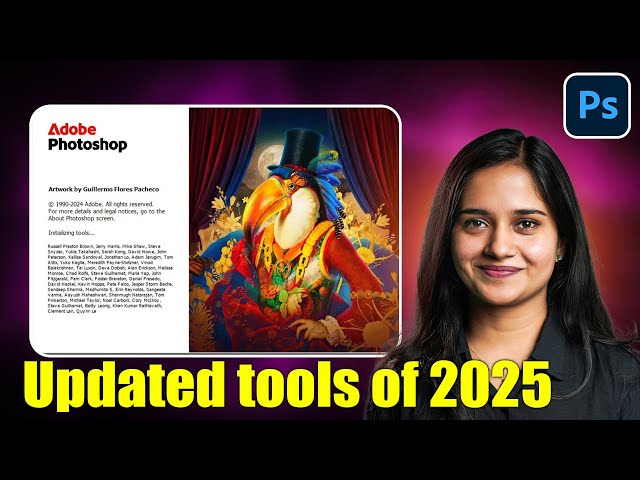 Adobe Photoshop 2025 – Updated Tools & Features Explained | Photoshop In Tamil