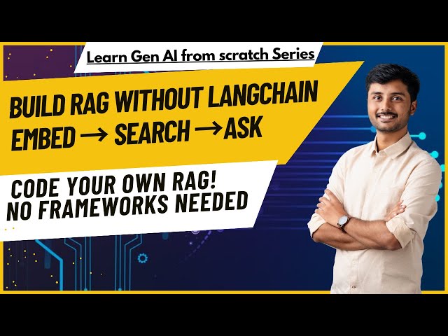 I Built a RAG Pipeline Without LangChain — Here's How 🔍