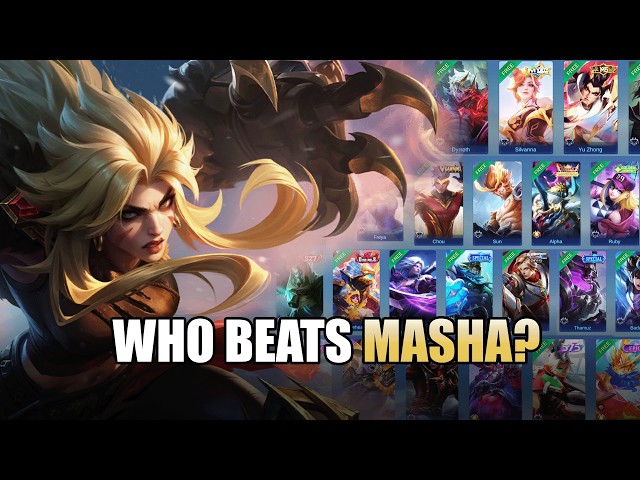 Which Fighters Can Beat Masha?
