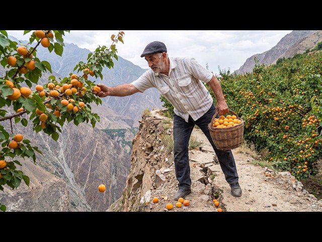 Grandpa Crossed Dangerous Mountains to Harvest Apricots