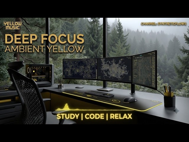 Deep Work Music - Ambient Deep Music for Peak Concentration | Deep Focus During Long Work Sessions