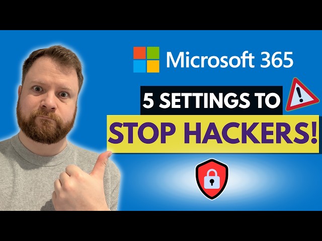 5 Microsoft 365 Security Settings Most Companies Miss!