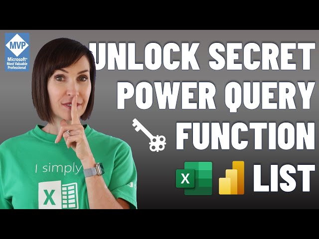 How to Uncover the Hidden Power Query Function List!