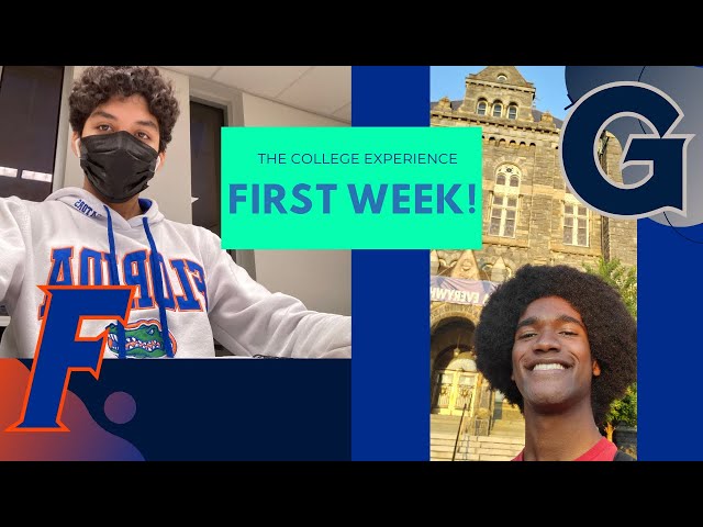 First Week of Classes | Georgetown University Life | University of Florida Life (Second Years)