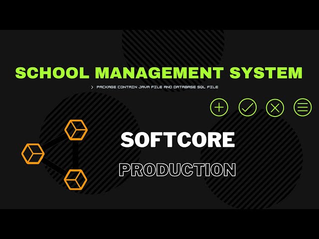 school management system using java Netbeans with Source Code | GUI Project | SoftCore Production