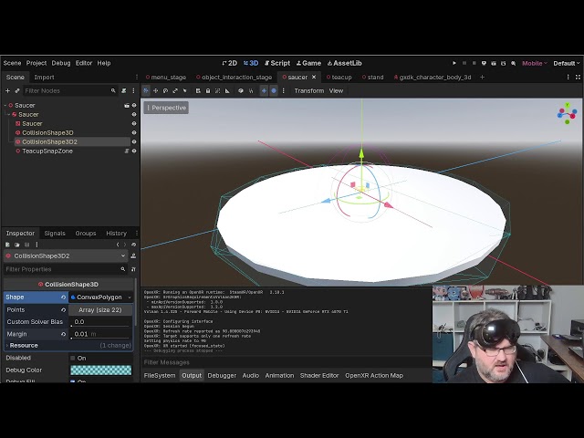 Dev stream 88 - Developing Godot XR Development Kit (was XR Tools v2)