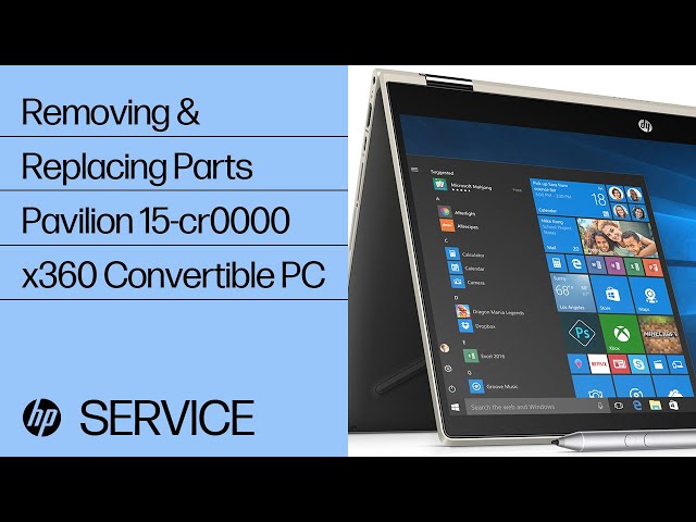Removing & replacing parts for Pavilion 15-cr0000 x360 | HP Computer Service