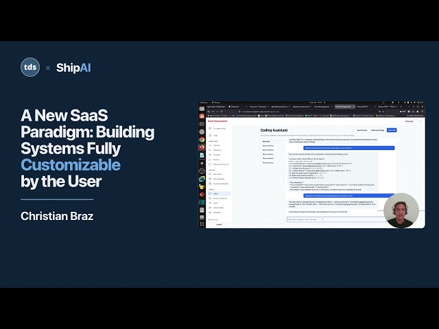 A new SaaS paradigm: Building systems fully customizable by the user