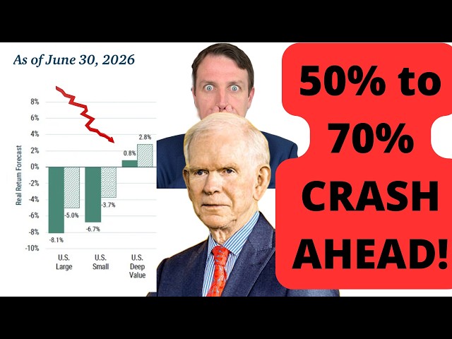 Here is The Notorious 70% US Stocks Crash Jeremy Grantham Prediction, Again!