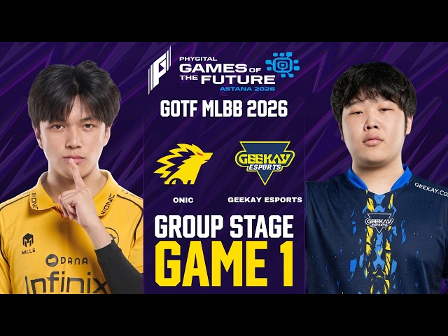 [GAME 1] ONIC ID vs GEEKAY ESPORT GOTF 2026 GROUP STAGE | ONIC vs GEEKAY