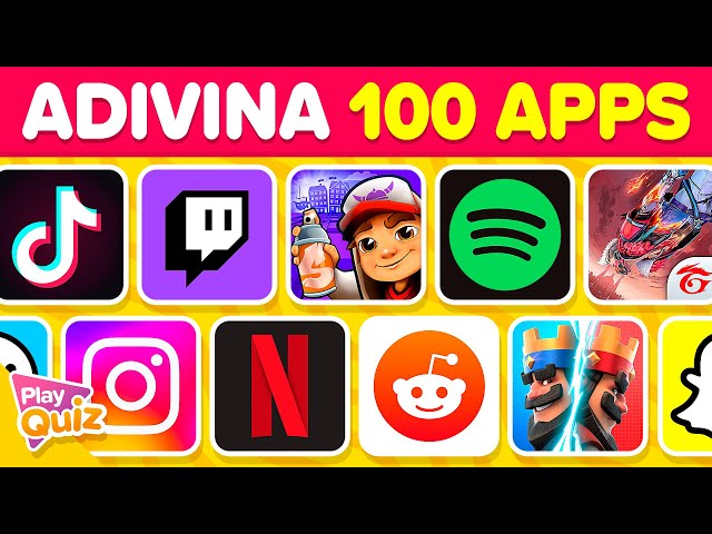 Guess the Logo 📲👾🧠 | Apps Special | 100 Logos Quiz | PlayQuiz Trivia