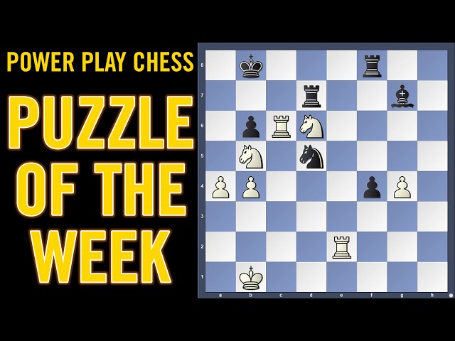 The Shuffle and the Punch - Chess puzzle of the week