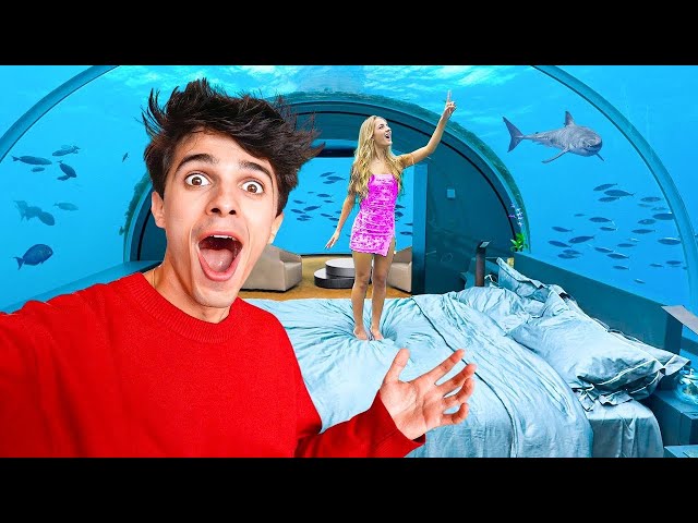 OVERNIGHT IN WORLDS MOST EXPENSIVE UNDERWATER HOTEL